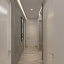 ЖК «Дом Серебряный бор» коридор.