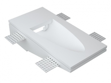 Гипсовый светильник под шпаклевку WALL ST-003