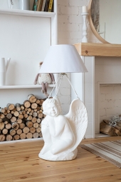 Cкульптура (торшер) из гипса KYPIDON 7804