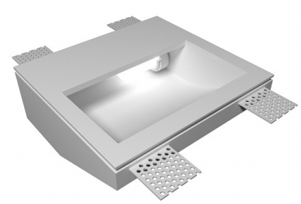 Гипсовый светильник под шпаклевку WALL ST-004