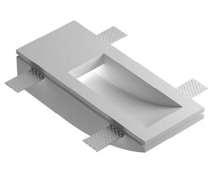 Гипсовый светильник под шпаклевку WALL ST-007