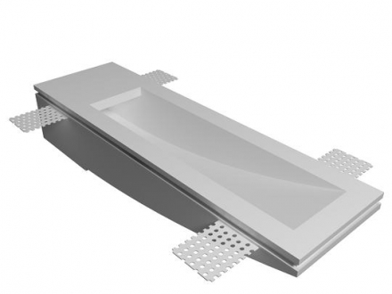 Гипсовый светильник под шпаклевку WALL ST-007.1