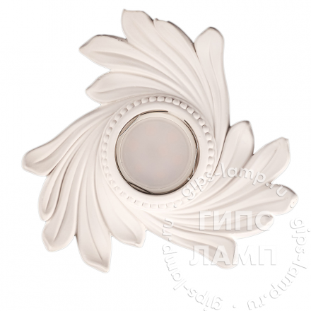 Гипсовый светильник встраиваемый CLASSIC 7158