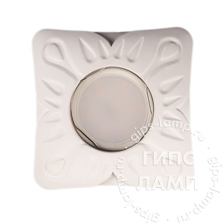 Гипсовый светильник встраиваемый CLASSIC 7072