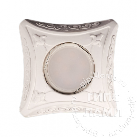 Гипсовый светильник встраиваемый CLASSIC 7070