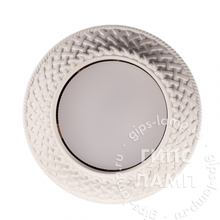 Гипсовый светильник встраиваемый TABLET 7608