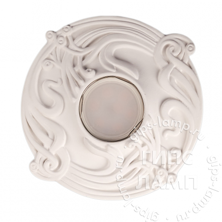 Гипсовый светильник встраиваемый CLASSIC 7047