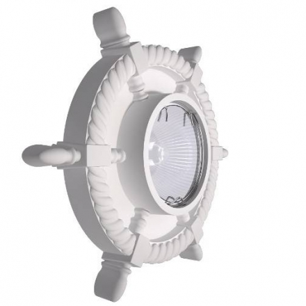 Гипсовый светильник встраиваемый INN DK-015