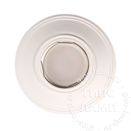 Гипсовый светильник встраиваемый CLASSIC 7043