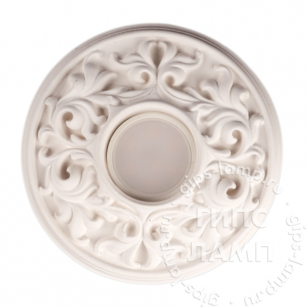 Гипсовый светильник встраиваемый CLASSIC 7046