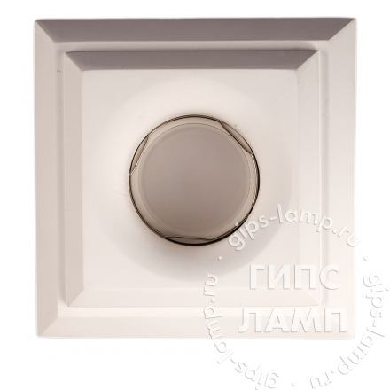 Гипсовый светильник встраиваемый CLASSIC 7019