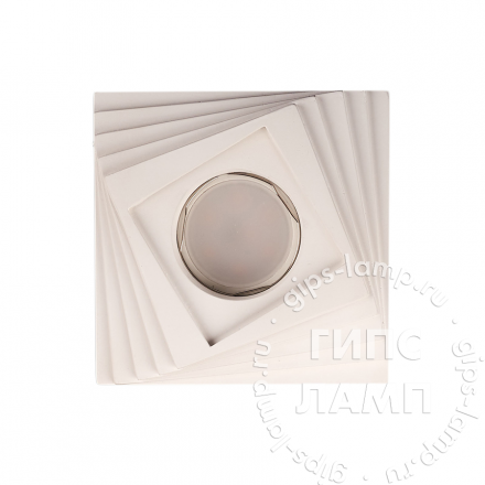 Гипсовый светильник встраиваемый CLASSIC 7135